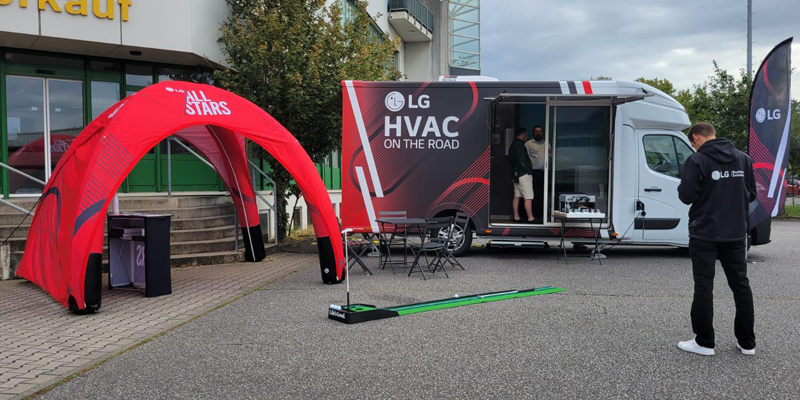 El Roadshow HVAC de LG recorrerá ocho ciudades de España mostrando novedades en climatización