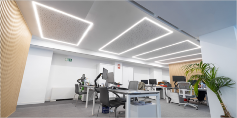 Las oficinas de la sede del Gremi D’Instal·ladors de Barcelona cuentan con tiras LED de LEDVANCE