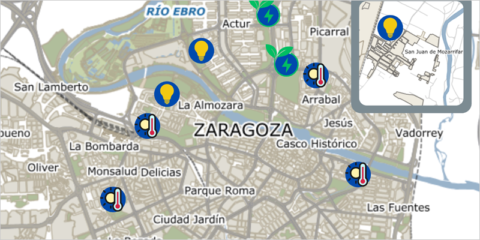 Un total de 10 proyectos energéticos en Zaragoza evitarán la emisión anual de 702 toneladas de CO2