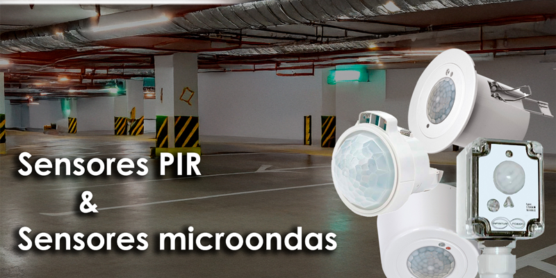 Los sensores PIR y microondas de Electrónica OLFER consumen menos energía y detectan mayor movimiento