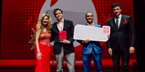 El equipo de aerotermia Daikin Perfera es elegido Producto del Año 2025