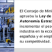 Aprobada la Ley de Industria y Autonomía Estratégica para contribuir a la descarbonización