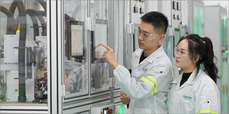 El Foro Económico Mundial reconoce la fábrica de Schneider Electric en Wuxi (China) como Sustainability Lighthouse