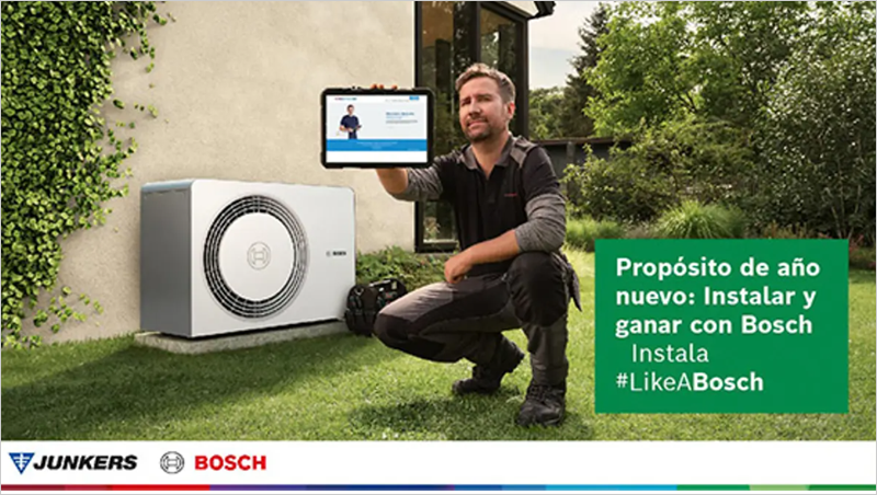 La nueva campaña de Junkers Bosch es válida para aquellos equipos instalados entre el 1 de enero y el 28 de febrero de 2025.