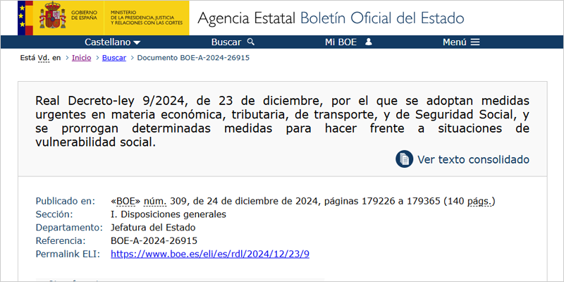 La vigencia temporal de las deducciones por obras de mejora energética de las viviendas se amplía