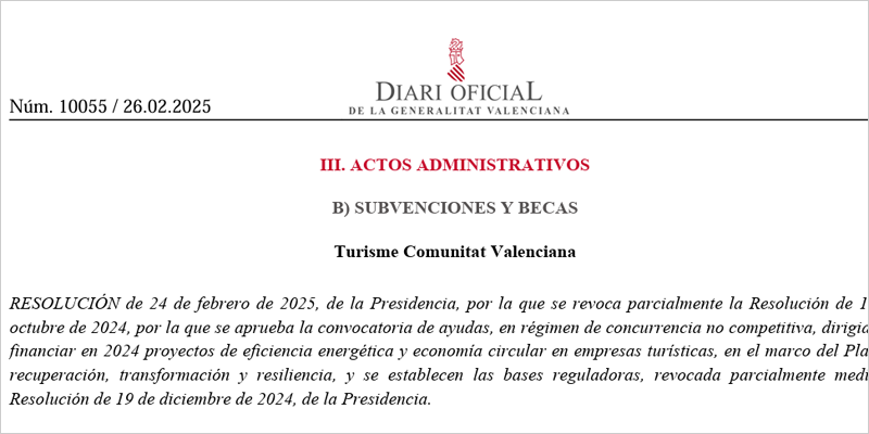 Las ayudas de eficiencia energética se extienden a cafeterías y bares valencianos y amplían el plazo