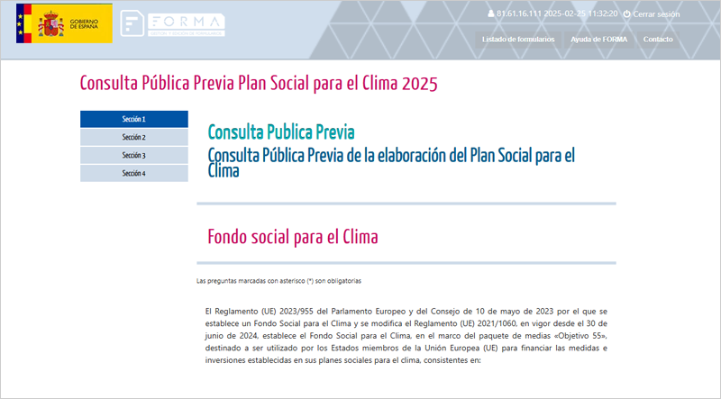 La elaboración del Plan Social para el Clima para microempresas y hogares vulnerables se abre a consulta pública