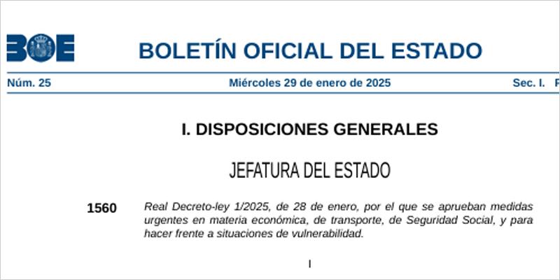 Se convalida un Real Decreto-ley con medidas de protección energética para consumidores vulnerables