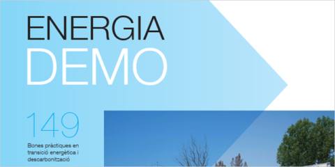 El Icaen renueva el formato de ‘Energia Demo’ donde se analizan proyectos de eficiencia energética