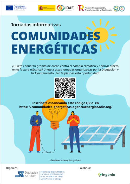 La Diputación de Cádiz organiza sesiones informativas para promover las comunidades energéticas