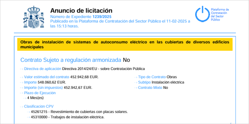 La instalación de placas solares en varios edificios municipales de Calatayud está abierta a licitación