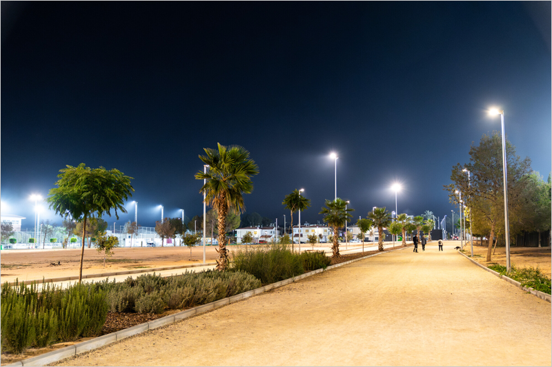 El Parque de la Antena se ilumina con proyectores Floodlight Performance instalados por LEDVANCE.