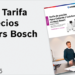 La tarifa de precios 2025 de Junkers Bosch incluye novedades en agua caliente sanitaria y calefacción