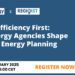 Webinar sobre cómo pueden aplicar las agencias energéticas el principio de eficiencia energética primero