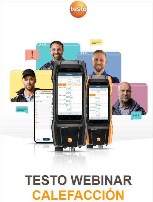 Las mediciones e instrumentos claves en el mercado de calefacción se abordarán en un webinar de Testo