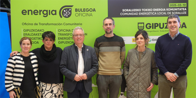 La comunidad energética TEK Soraluze permitirá reducir la factura energética de familias y comercios en un 30%