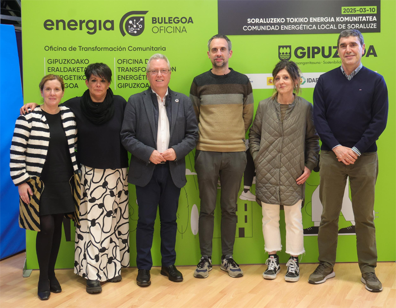 La comunidad energética TEK Soraluze permitirá reducir la factura energética de familias y comercios en un 30% 