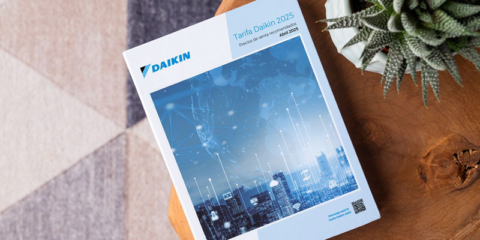 La nueva tarifa de precios 2025 de Daikin incluye sus últimas novedades en climatización