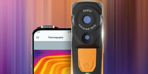 Inspecciones rápidas en el mantenimiento HVACR con la nueva cámara termográfica testo 860i