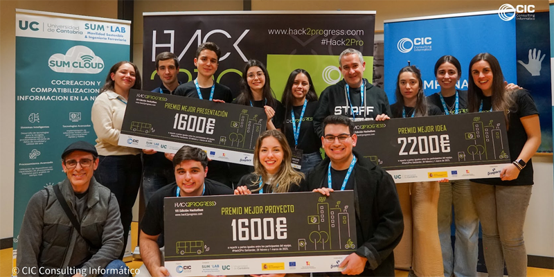 La séptima edición de Hack2Progress premia soluciones de movilidad sostenible e inteligente