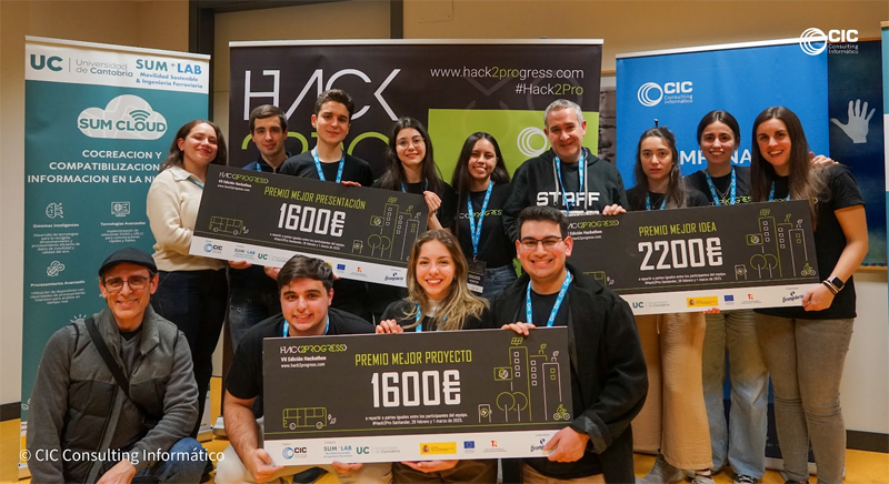 La séptima edición de Hack2Progress premia soluciones de movilidad sostenible e inteligente