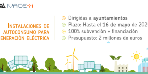 Ayudas para autoconsumo eléctrico en ayuntamientos de la Comunidad Valenciana