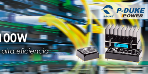 El catálogo de Electrónica OLFER incluye nuevos convertidores CC/CC compactos de alta eficiencia