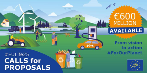 La convocatoria LIFE 2025 destina 91 millones al subprograma de transición hacia energías limpias