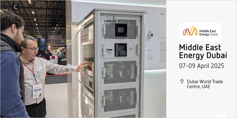 Las últimas innovaciones en gestión energética de Circutor se presentarán en la feria Middle East Energy