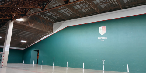 El frontón vizcaíno de Amoroto moderniza su iluminación con soluciones LED de LEDVANCE