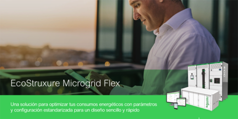 La nueva solución EcoStruxure Microgrid Flex de Schneider Electric se lanza en España