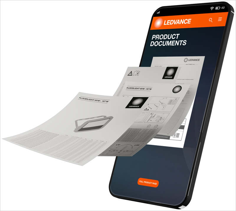 LEDVANCE lanza una campaña para digitalizar la información técnica de sus productos en los embalajes