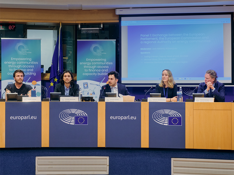 El Mecanismo de Comunidades Energéticas Europeas potenciará la energía local con financiación