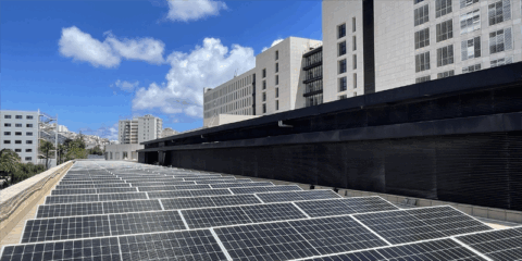 El Insular Materno-Infantil de Gran Canaria inicia la instalación de paneles fotovoltaicos