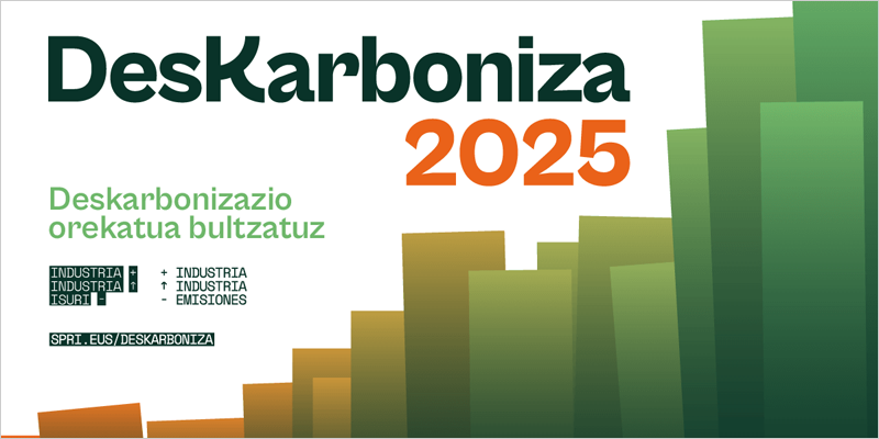 El plan Deskarboniza 2025 incrementará la eficiencia energética de la industria del País Vasco