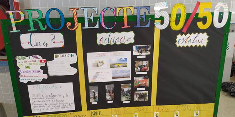 Nueva edición del Proyecto 50/50 para el ahorro energético en centros escolares valencianos