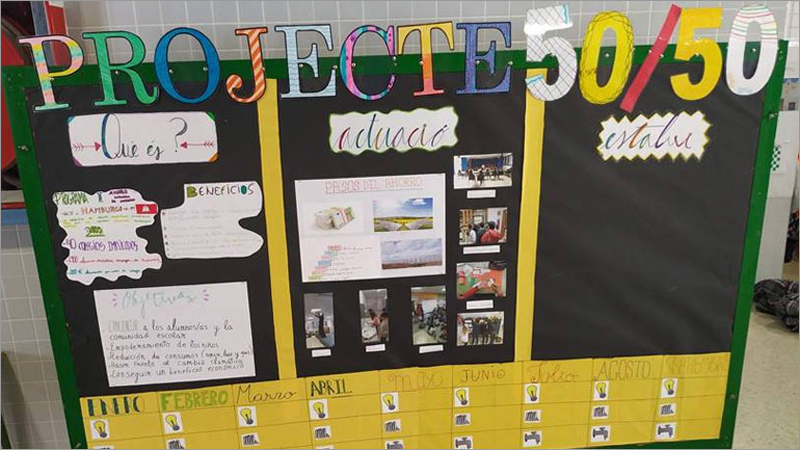Nueva edición del Proyecto 50/50 para el ahorro energético en centros escolares valencianos
