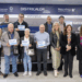Los edificios conectados a la red de calor de Txantrea en Pamplona cuentan con placas distintivas