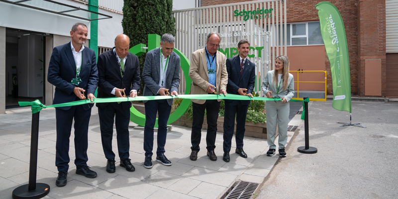 La planta en Molins de Rei de Schneider Electric alcanza sus objetivos de reducción de emisiones