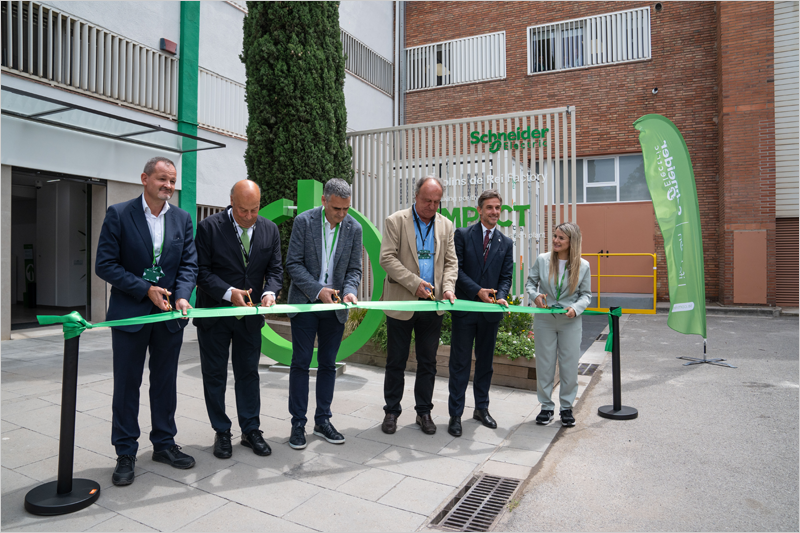La planta en Molins de Rei de Schneider Electric alcanza sus objetivos de reducción de emisiones