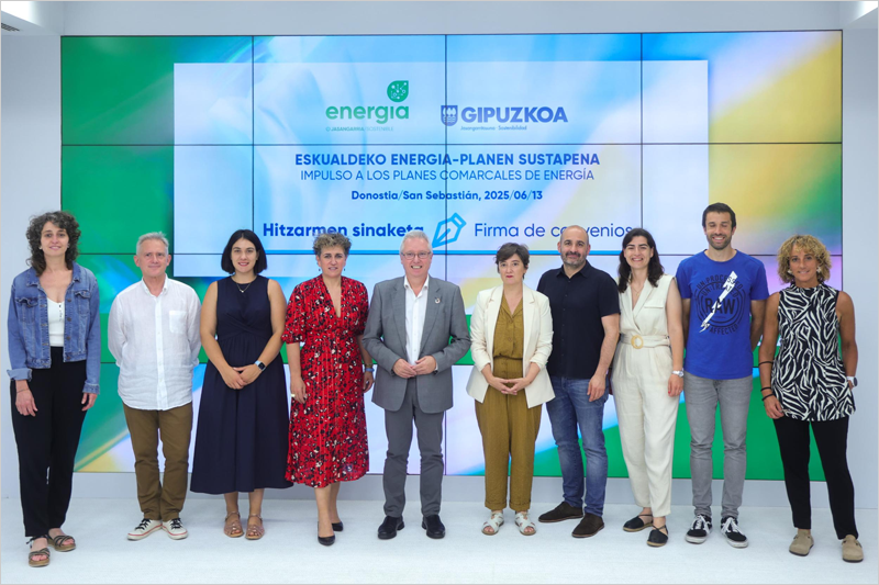 La Diputación Foral de Guipúzcoa continuará fortaleciendo los planes comarcales de energía