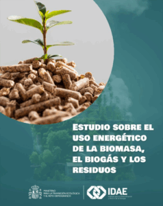 El IDAE publica un estudio sobre el uso energético de biomasa, biogás y residuos en España