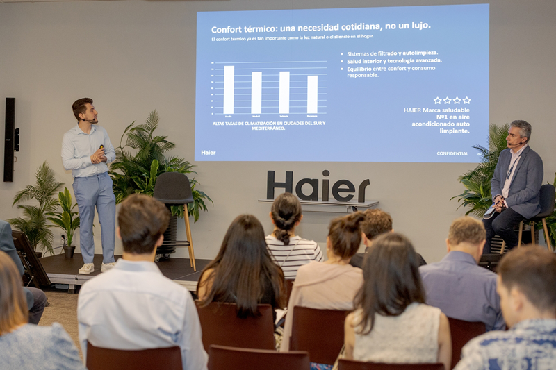 Haier inaugura su showroom profesional en Madrid y presenta un informe sobre confort responsable