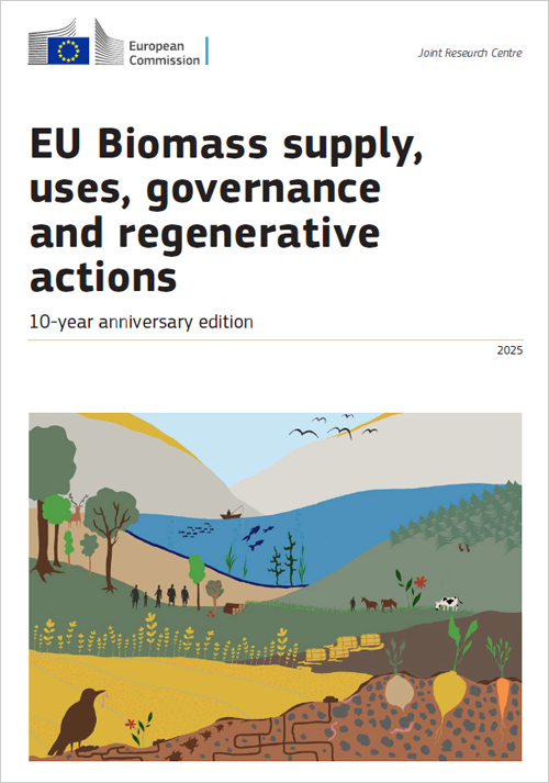 El JRC analiza en un informe el suministro, uso y acciones regenerativas de la biomasa en la UE