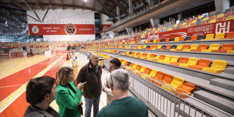 Aprobado el proyecto de rehabilitación energética del Palacio de Deportes de Cartagena