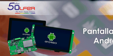 Las pantallas LCD Android incluidas en el catálogo de Electrónica OLER ofrecen un funcionamiento eficiente