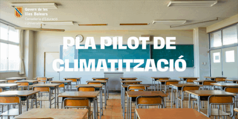 El Plan de Climatización en centros educativos de las Islas Baleares arranca con más de 23 millones