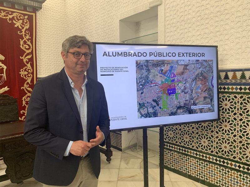 El Ayuntamiento de Puente Genil adjudica la renovación de las instalaciones de alumbrado público exterior