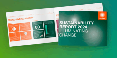 El Reporte de Sostenibilidad 2024 de LEDVANCE destaca su contribución a la economía circular
