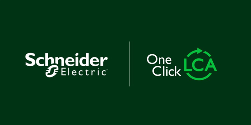 Los perfiles ambientales de productos eléctricos de Schneider Electric se incluyen en One Click LCA